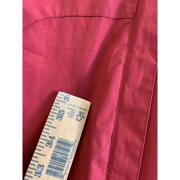 Free Country Women’s Windbreaker Jacket Radiance Hooded Red Size Large - Picture 3 of 13